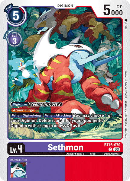 Sethmon - Digimon