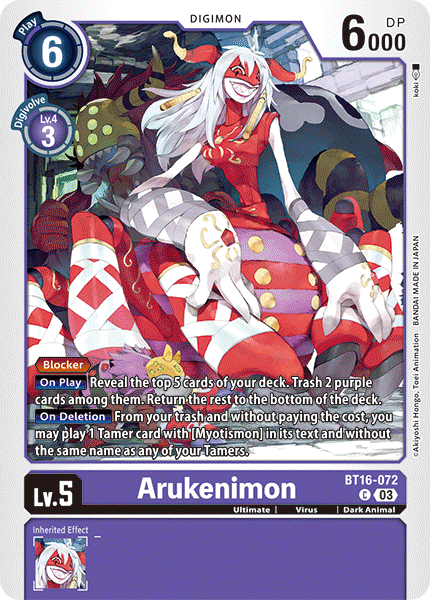 Arukenimon - Digimon