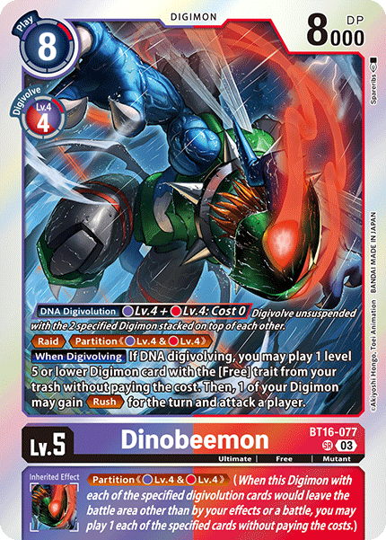Dinobeemon - Digimon