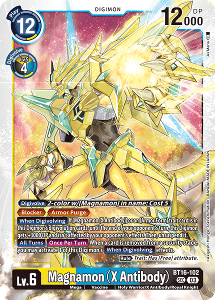 Magnamon (X Antibody) - Digimon