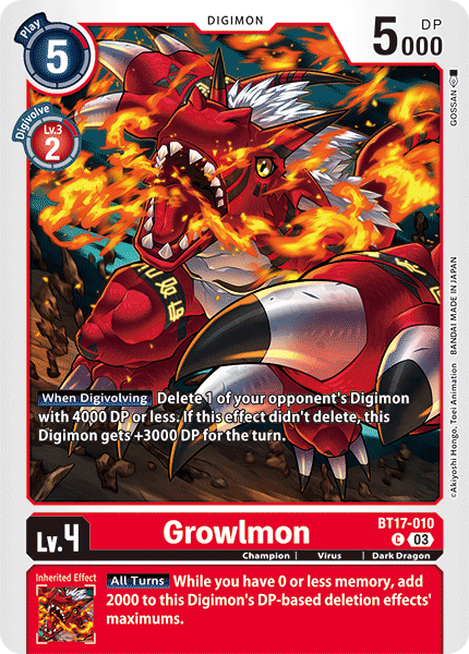 Growlmon - Digimon