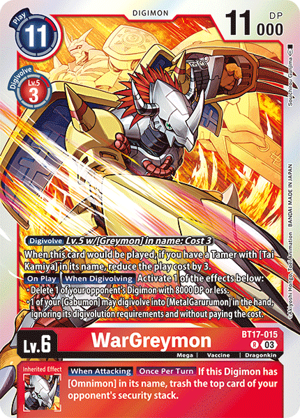 WarGreymon - Digimon