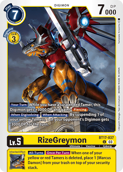 RizeGreymon - Digimon