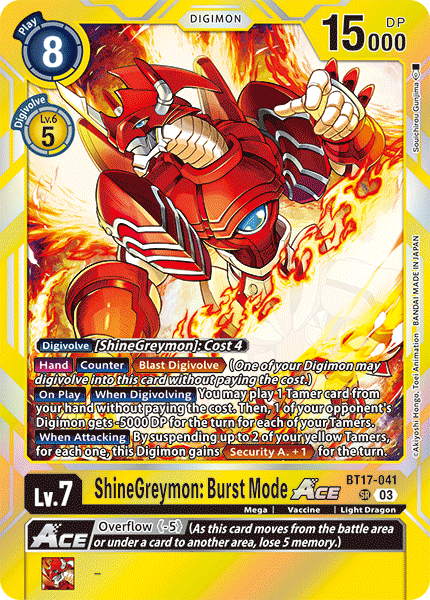ShineGreymon: Burst Mode - Digimon