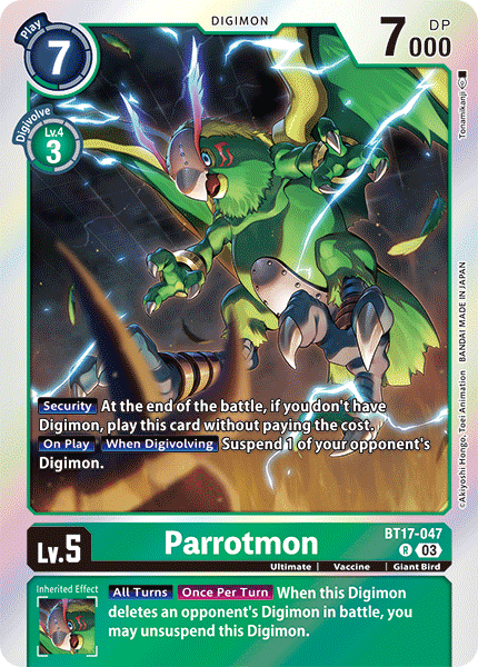 Parrotmon - Digimon