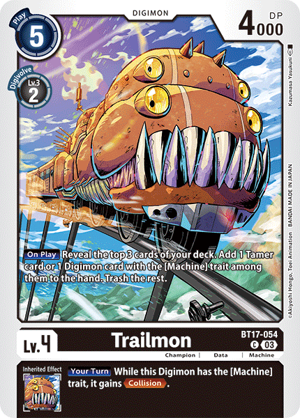 Trailmon - Digimon