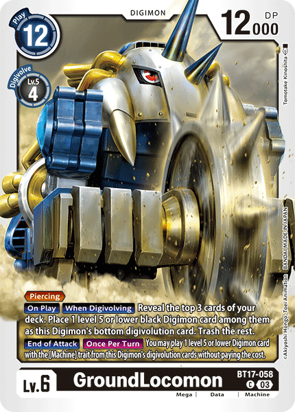 GroundLocomon - Digimon