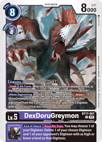 DexDoruGreymon - Digimon