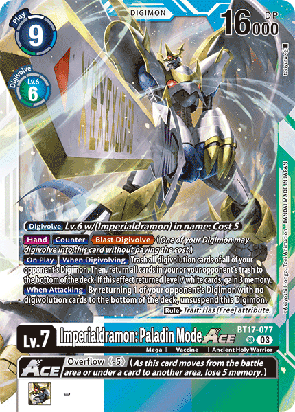 Imperialdramon: Paladin Mode - Digimon