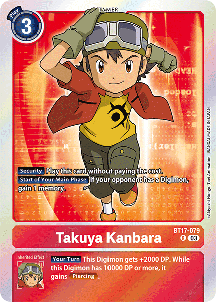 Takuya Kanbara - Digimon
