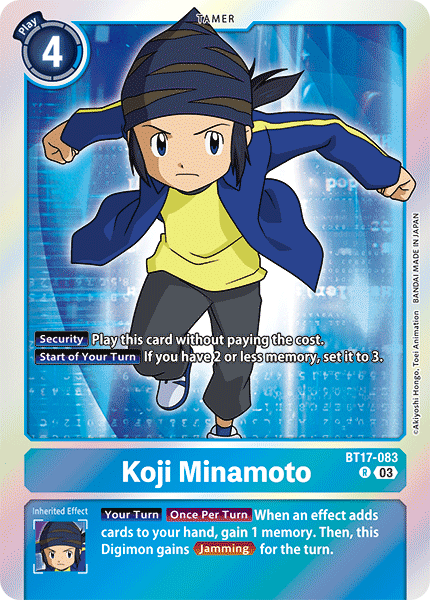 Koji Minamoto - Digimon