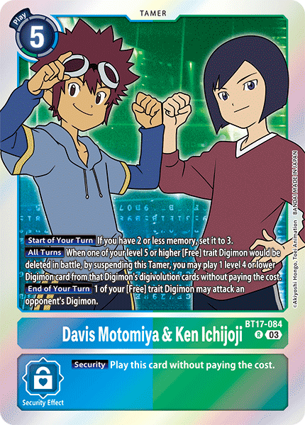 Davis Motomiya & Ken Ichijoji - Digimon