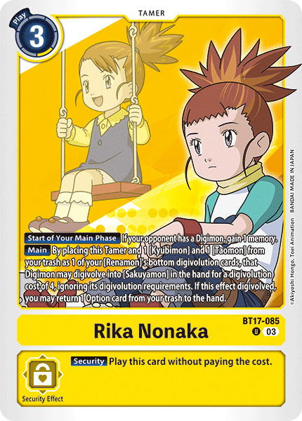 Rika Nonaka - Digimon