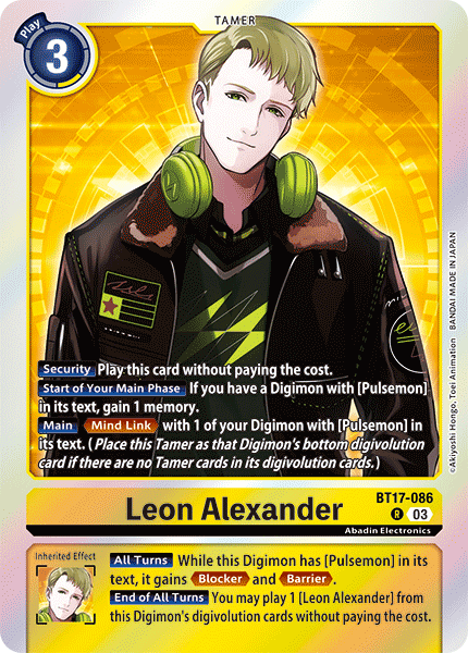 Leon Alexander - Digimon
