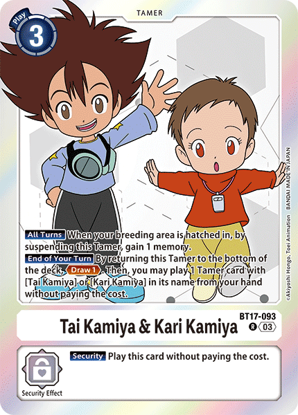 Tai Kamiya & Kari Kamiya - Digimon