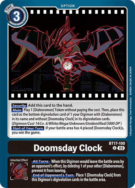 Doomsday Clock - Digimon