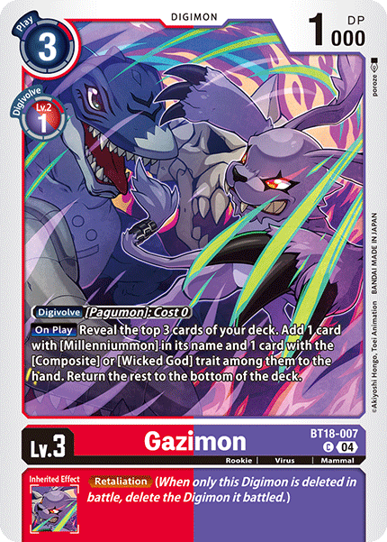 Gazimon - Digimon