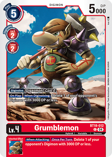 Grumblemon - Digimon