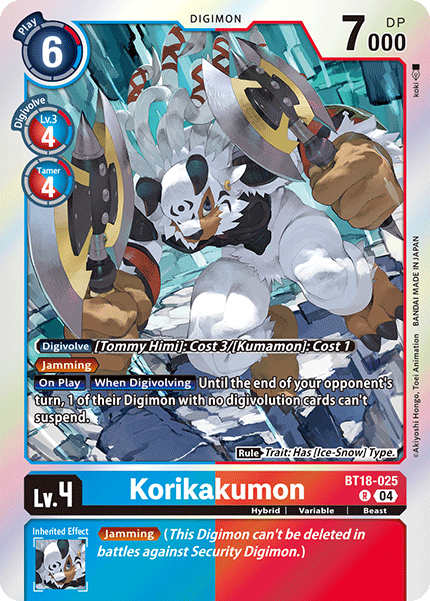 Korikakumon - Digimon