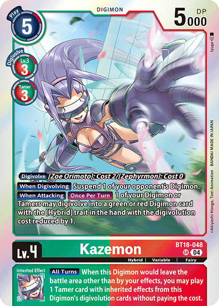 Kazemon - Digimon