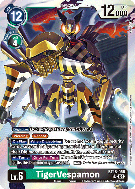 TigerVespamon - Digimon