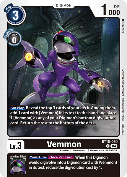 Vemmon - Digimon