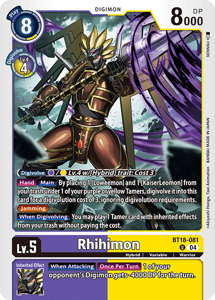 Rhihimon - Digimon