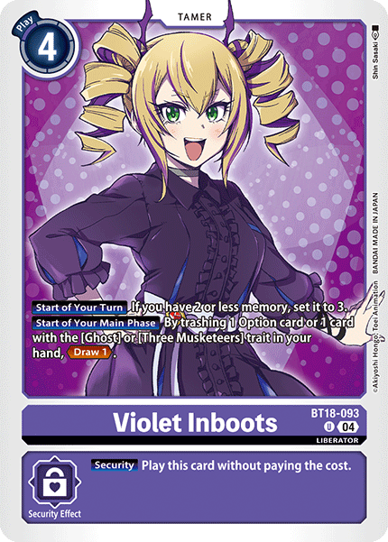 Violet Inboots - Digimon