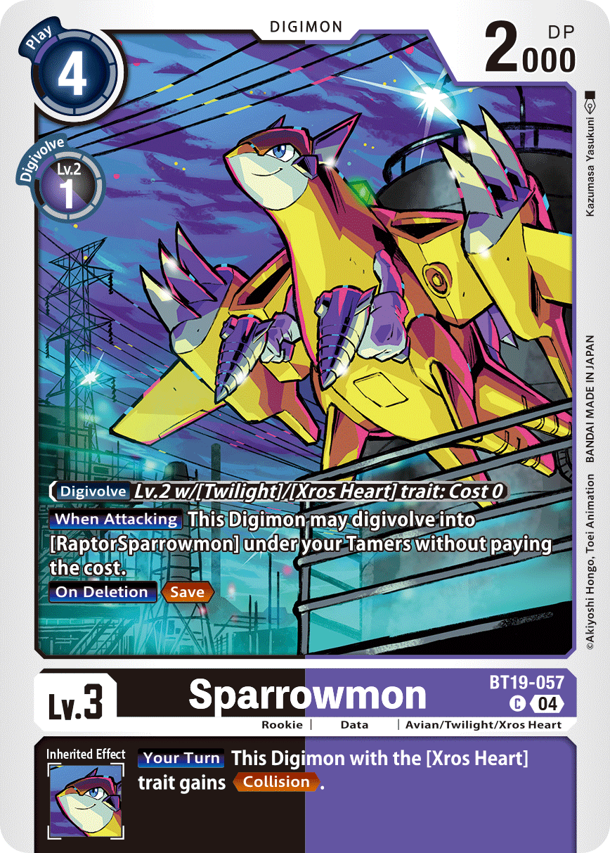 Sparrowmon - Digimon