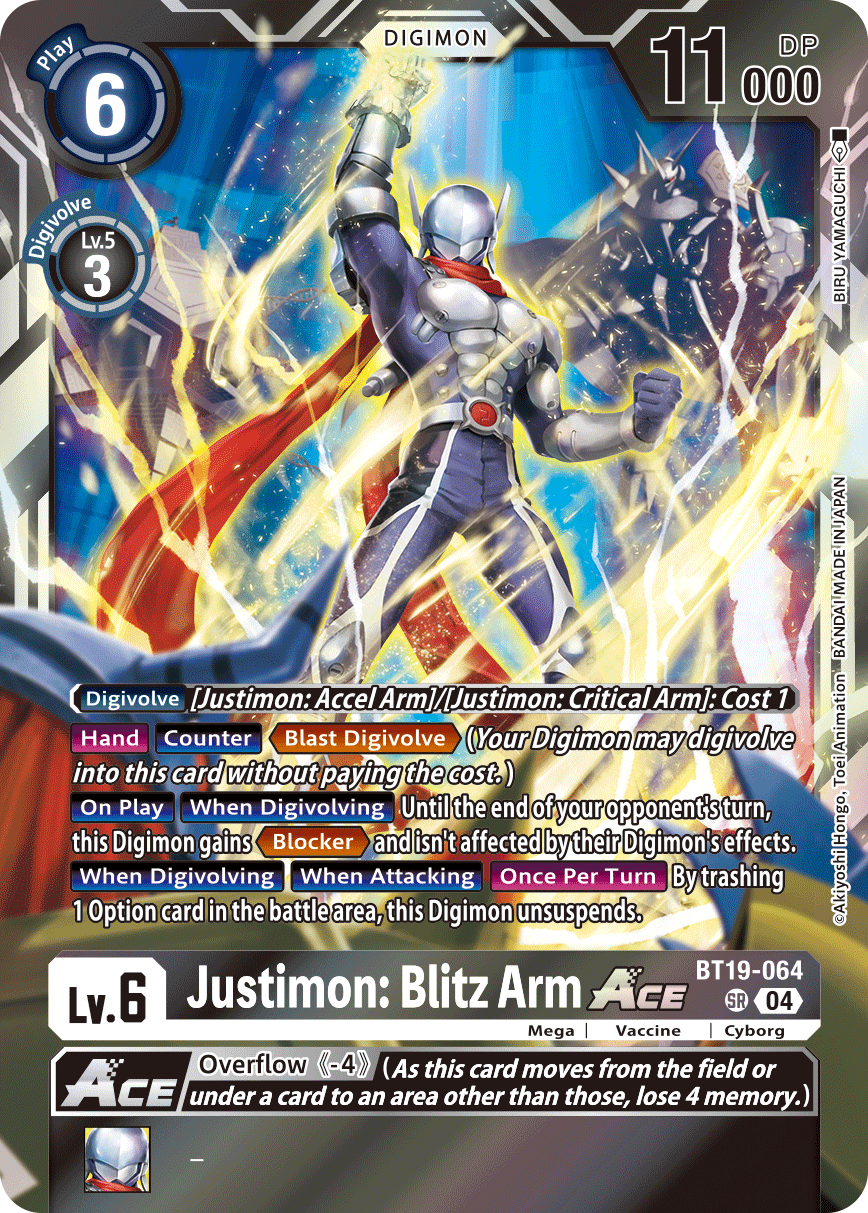 Justimon: Blitz Arm - Digimon