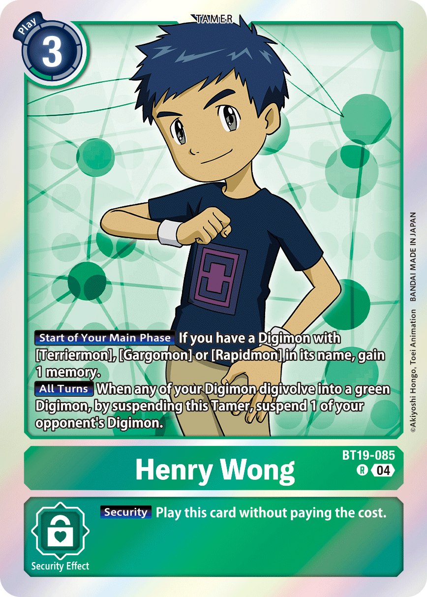 Henry Wong - Digimon