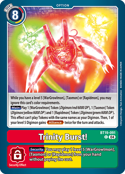Trinity Burst! - Digimon