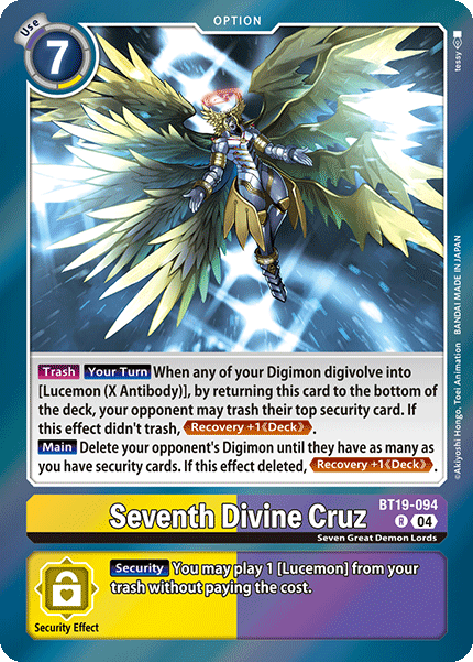 Seventh Divine Cruz - Digimon