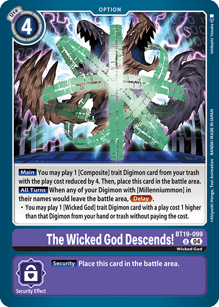 The Wicked God Descends! - Digimon