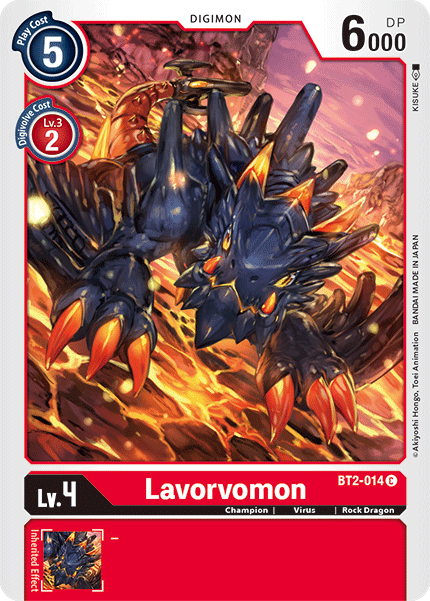 Lavorvomon - Digimon