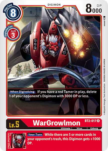 WarGrowlmon - Digimon
