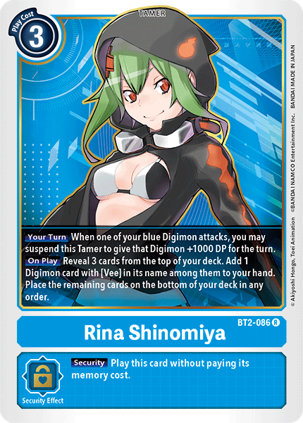 Rina Shinomiya - Digimon