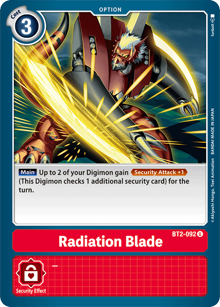 Radiation Blade - Digimon