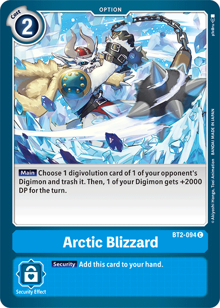 Arctic Blizzard - Digimon