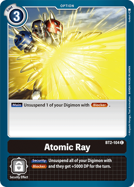 Atomic Ray - Digimon