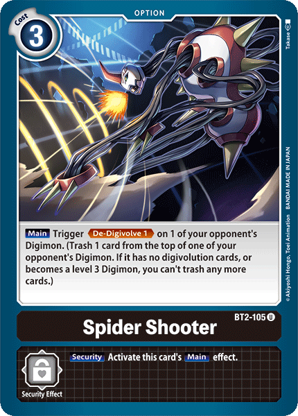 Spider Shooter - Digimon