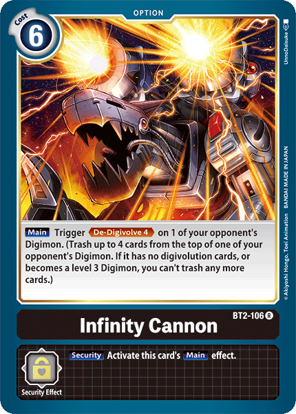 Infinity Cannon - Digimon