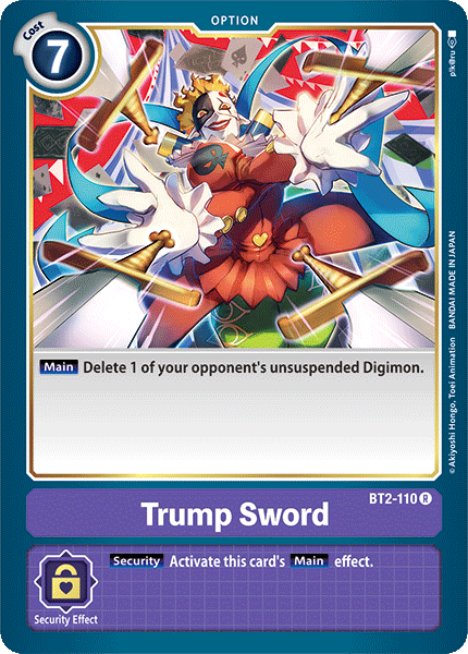 Trump Sword - Digimon