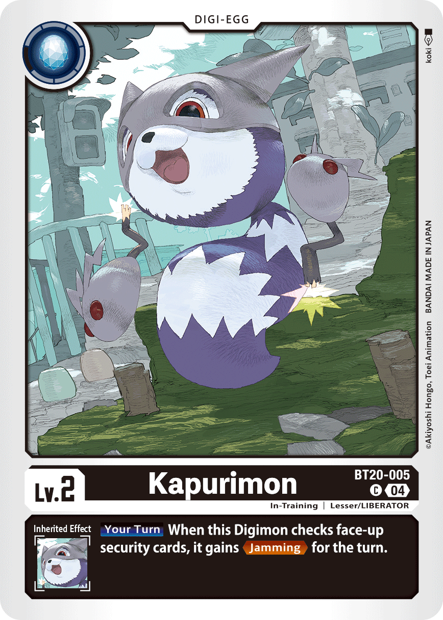 Kapurimon - Digimon