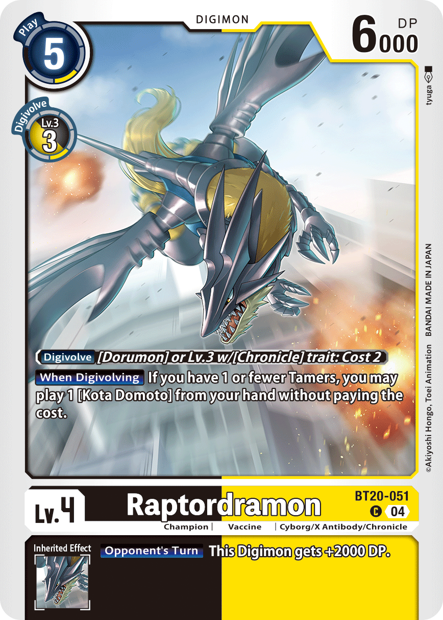 Raptordramon - Digimon