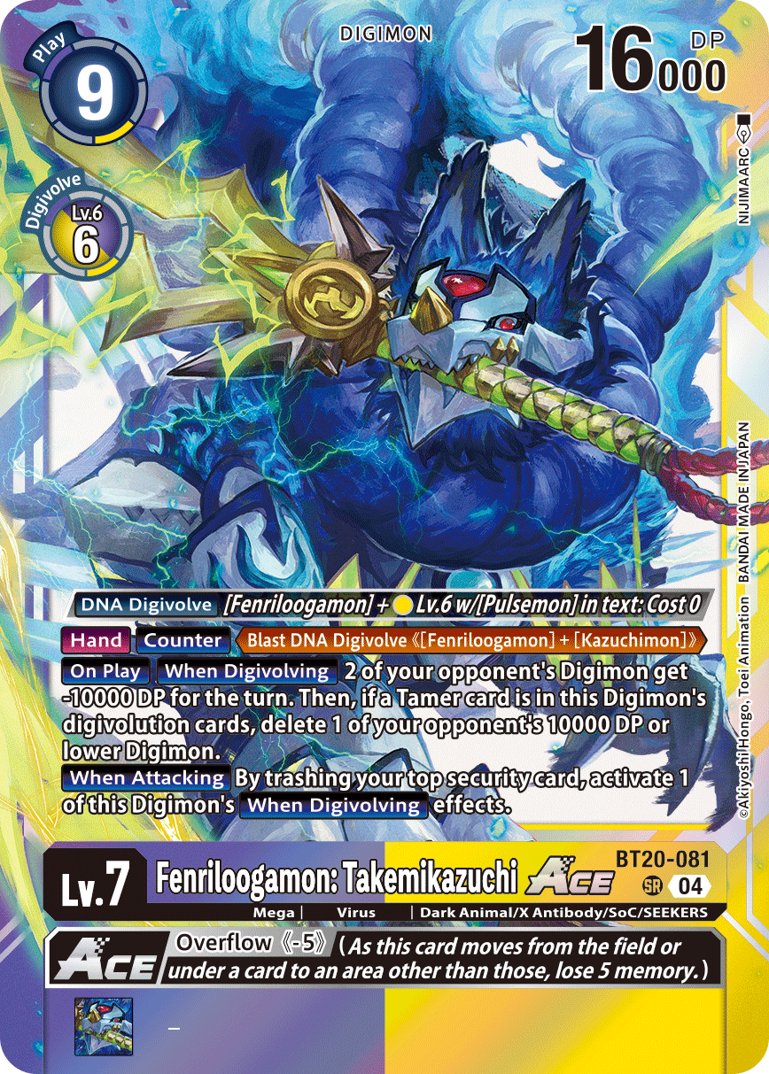 Fenriloogamon: Takemikazuchi - Digimon