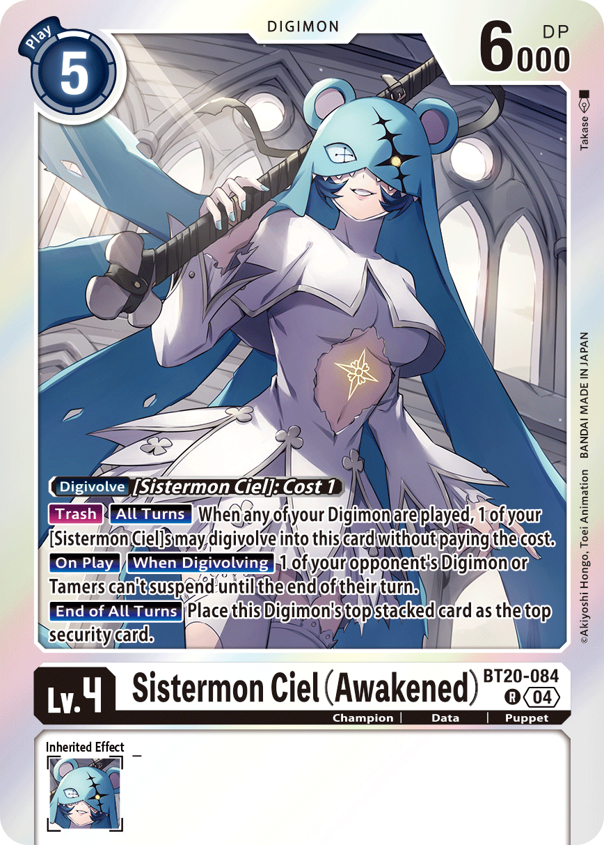 Sistermon Ciel (Awakened) - Digimon