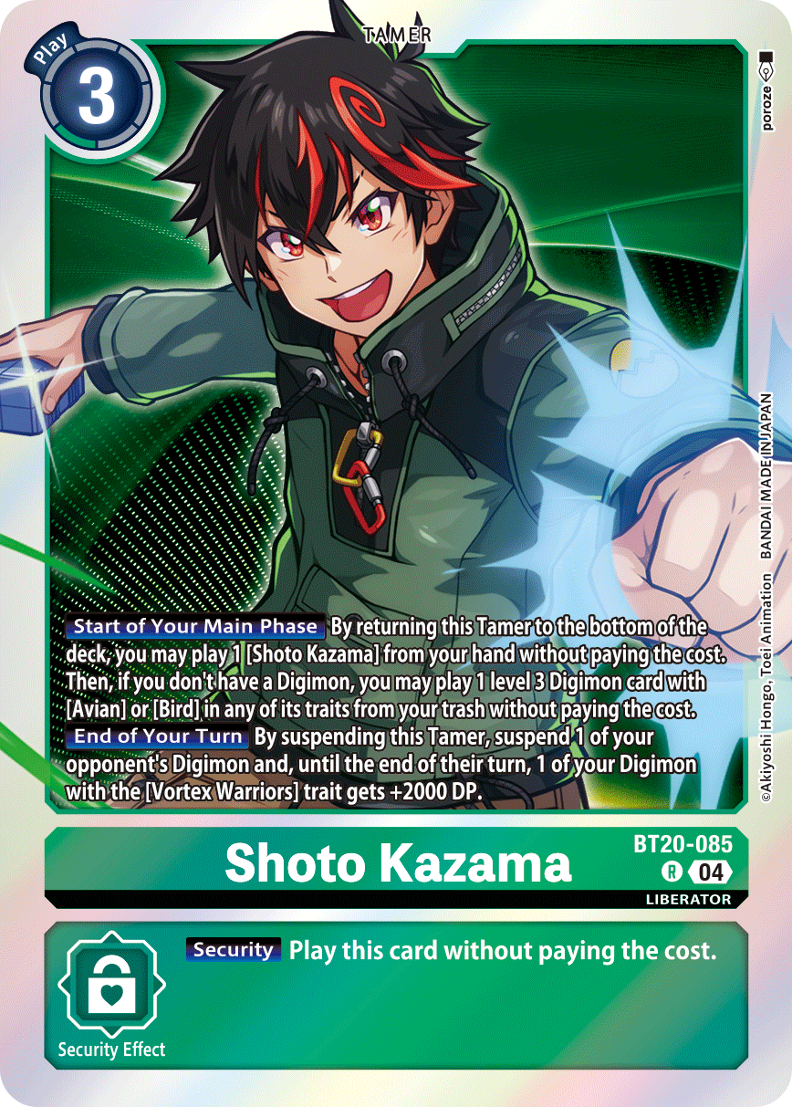 Shoto Kazama - Digimon