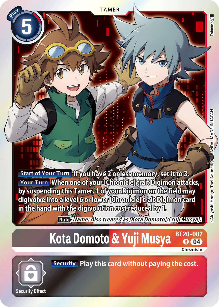 Kota Domoto & Yuji Musya - Digimon