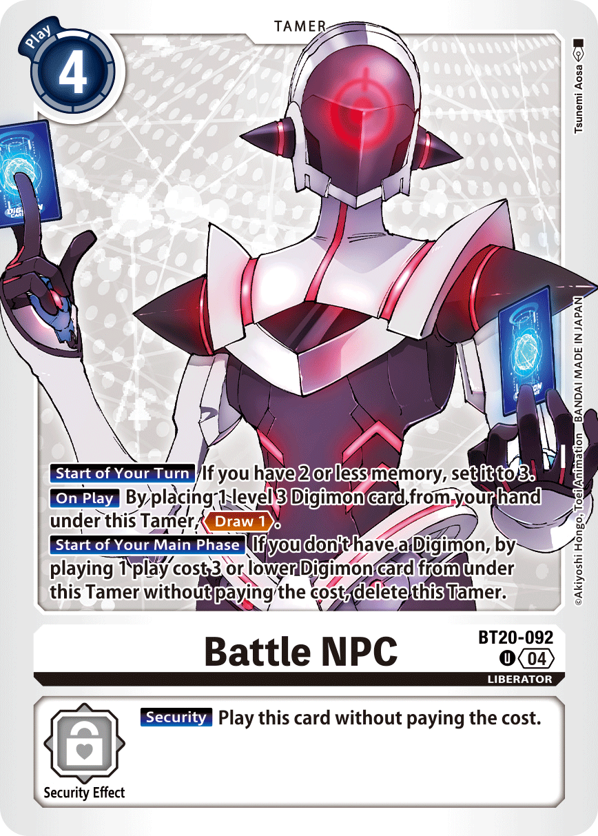 Battle NPC - Digimon
